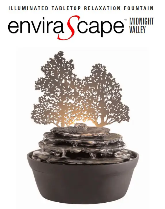 Homedics WFL-MDV EnviraScape Midnight Valley