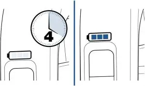 Charging with the Hand Vacuum