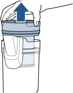 Emptying the Dirt Tank Instructions