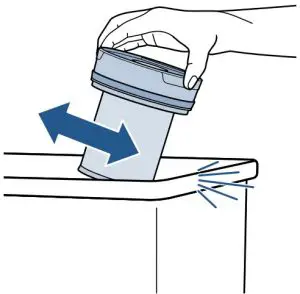 Emptying the Dirt Tank Instructions