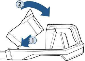 Emptying the Dirt Tank Instructions