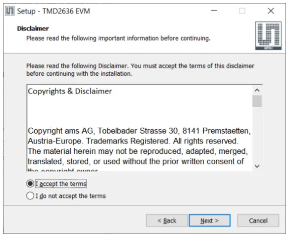ams TMD2636 EVM Miniature Proximity Sensor-Figure 3