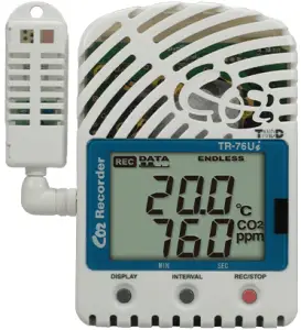 T D TR-76Ui CO2 Recorder