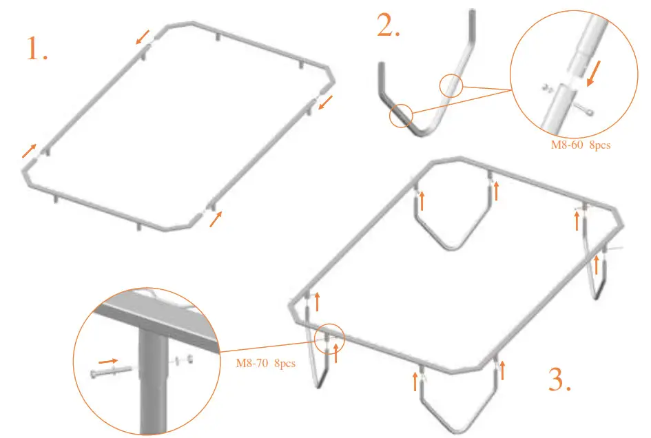 Avyna 238 Rectangular Trampolines- 1