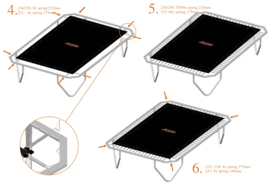 Avyna 238 Rectangular Trampolines- 4