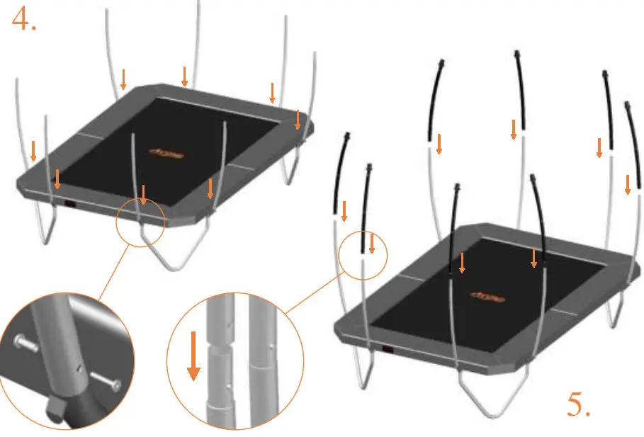 Avyna 238 Rectangular Trampolines- 5