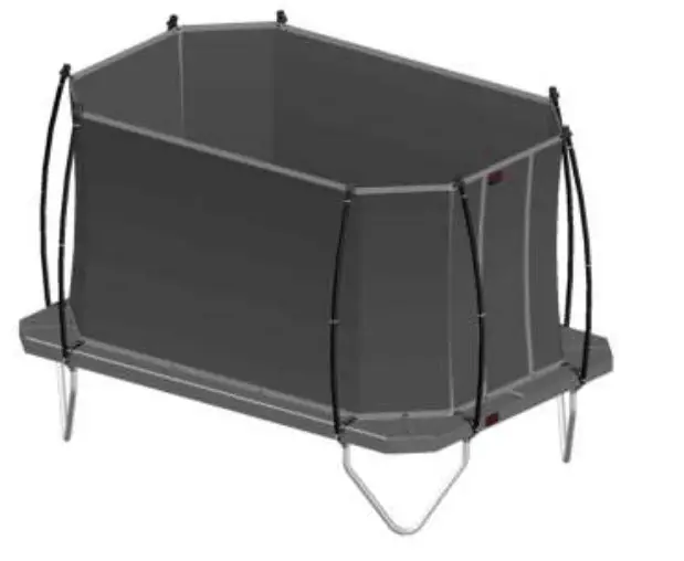 Avyna 238 Rectangular Trampolines-Model