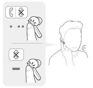 LG Stereo Headset- receive