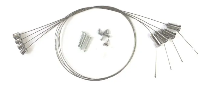 ecostrad Accent Infrared Heating Panel - Ceiling Mounting Suspended Method