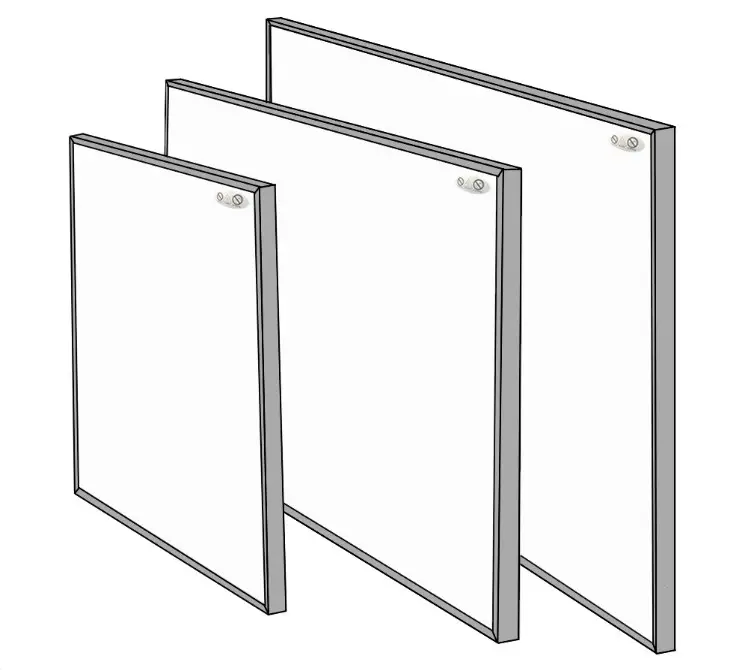 ecostrad Accent Infrared Heating Panel - Cover