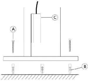 inca 8712F LED Outdoor Light Post - figure 1