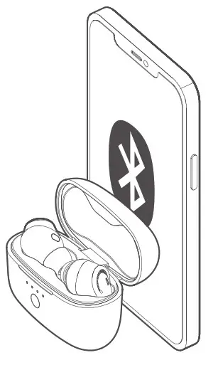 Tribit BTHA2 True Wireless Earbuds- Bluetooth Connection