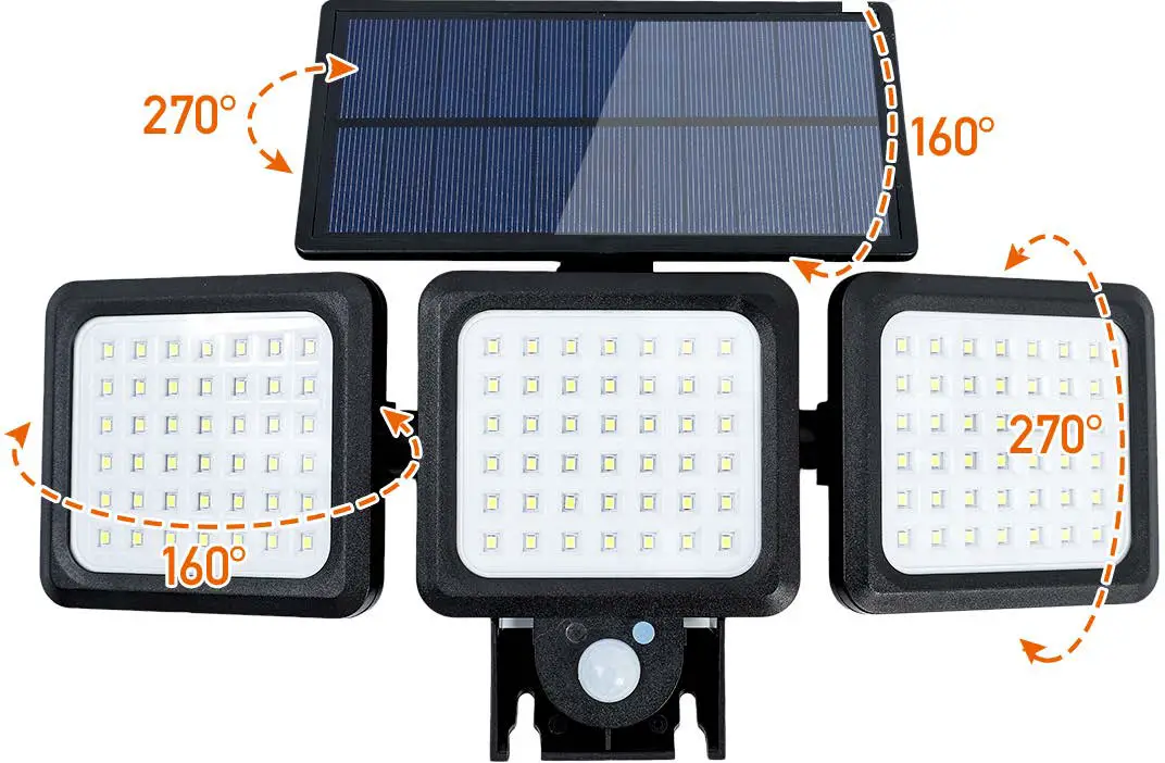 EDLES B09M74CQZB Solar Flood Lights Outdoor 6