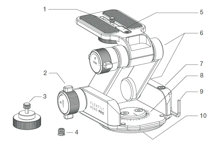 edelkrone Flextilt Head Pro Gimbal FIG 2