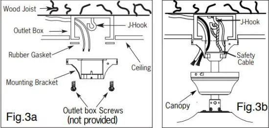 CANARM 6691529997 Ceiling Fan - BRACKET