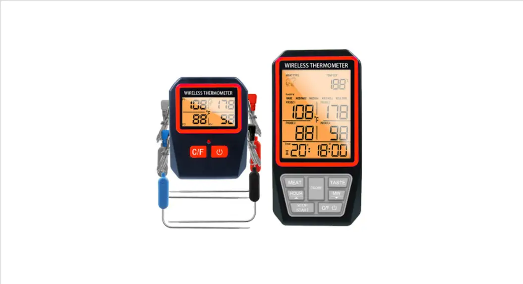 Shenzhen Shenxinhui Electronics Ch-216 Four Probe Wireless Bbq Thermometer Instruction Manual