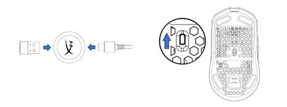 Kingston PF002 HyperX Pulsefire Haste Wireless Mouse fig 3