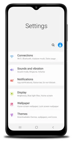 Setting customization