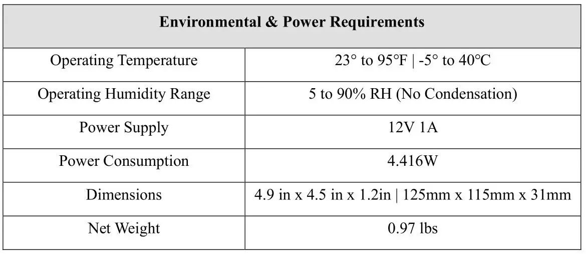 J-TECH DIGITAL JTD-647 Powered Splitter for Dual Monitors - Specifications 2