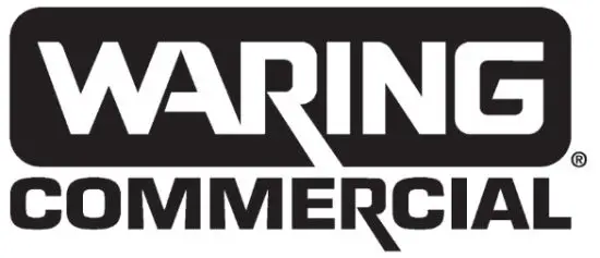 WARING COMMERCIAL WCT702 2-Slice Electronic Toaster - logo