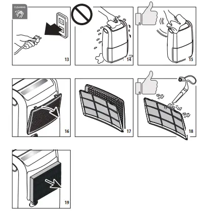DeLonghi DDSX 220WFA Dehumidifier and Air Purifier 4