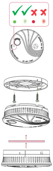 HIKVISION DS PDSMK S WB Wireless Photoelectric Smoke Detector - ProConhnect