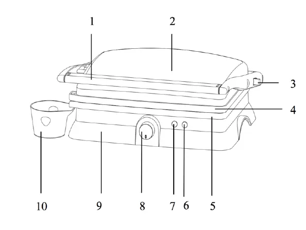 H-Koenig-IM-GR20-Contact-Grill-and-Griddle-2000-Watt-1