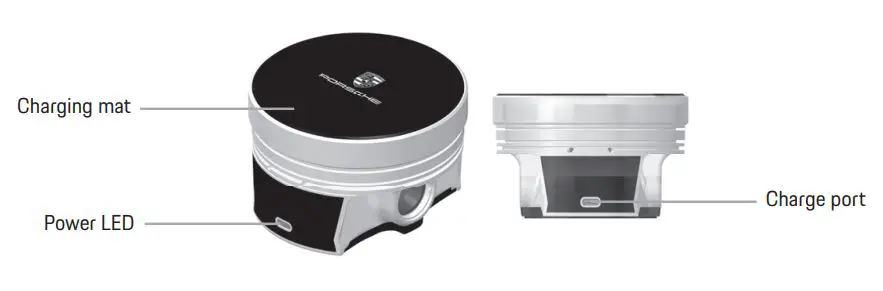 PORSCHE WAP0800010LWCP 911 Turbo Wireless Charging Piston-1