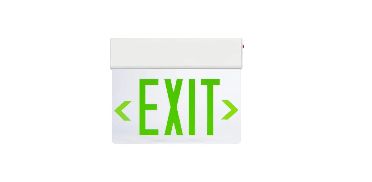 Ge Current Ind621 Surface Mount Edge-lit Led Exit Sign Instruction Manual