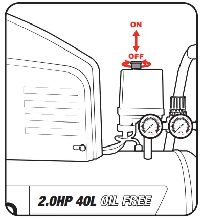 Switching The Compressor On/Off