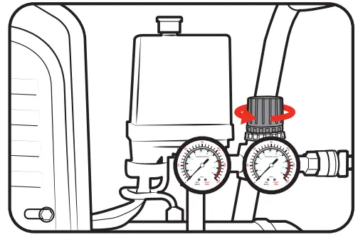 Adjusting The Output Pressure