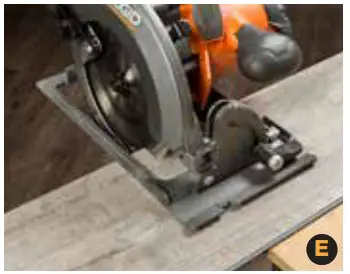 PALISADE 54080 Interlocking Vinyl Waterproof WallBacksplash Planks for Kitchen or Bathroom - Plank Installation 3