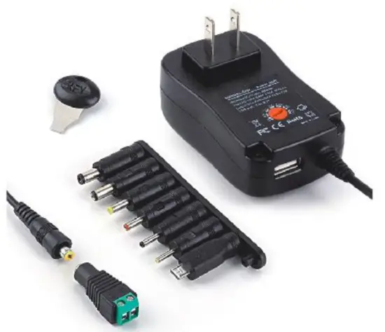 Bapdas B08DFQZS6B 30W Universal AC DC Adaptor Switching Power Supply -