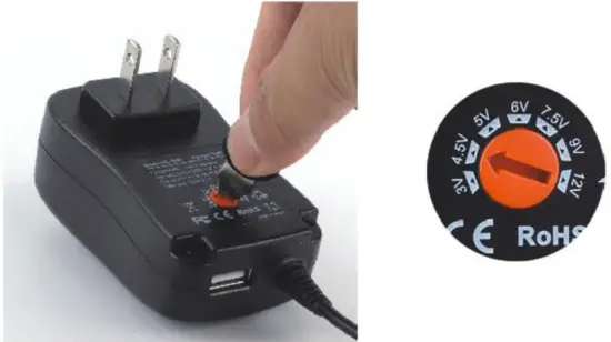 Bapdas B08DFQZS6B 30W Universal AC DC Adaptor Switching Power Supply - 3