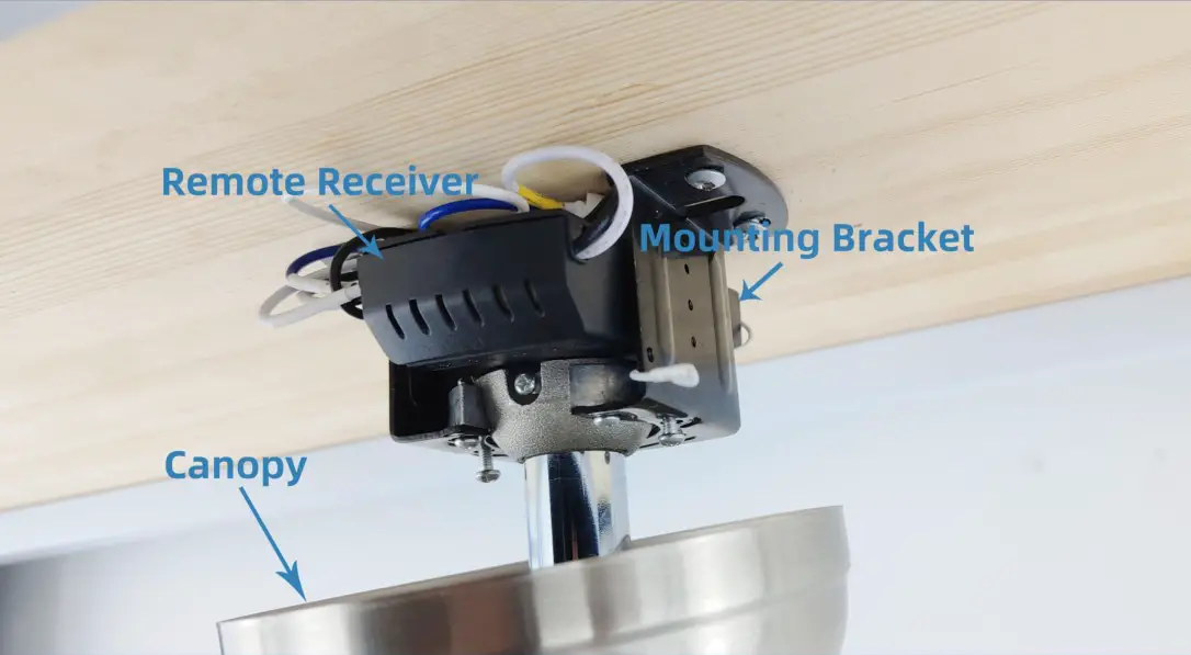 Warmiplanet BSLY9078 Ceiling Fan with Light - overview 2