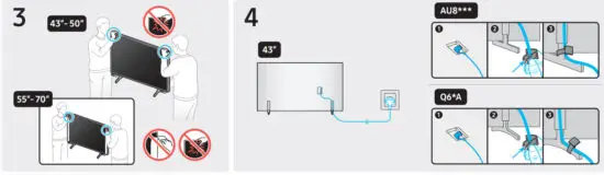 SAMSUNG AU8000 Crystal UHD 4K Smart TV 2021 - figure 5