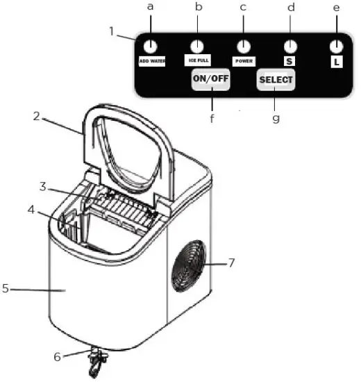 Montgomery Ward 761467 Chef Tested Ice Maker-1