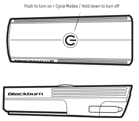 Blackburn 7134751 Dayblazer 550 USB Rechargeable Front Light