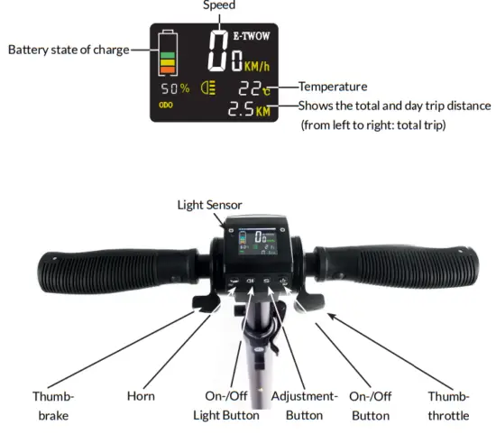 SXT Light GT Electric Scooter - Fig 2