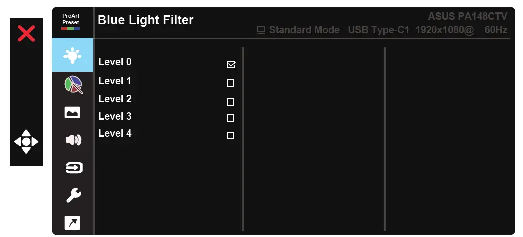 ASUS PA148CTV Series ProArt LCD Monitor fig 14