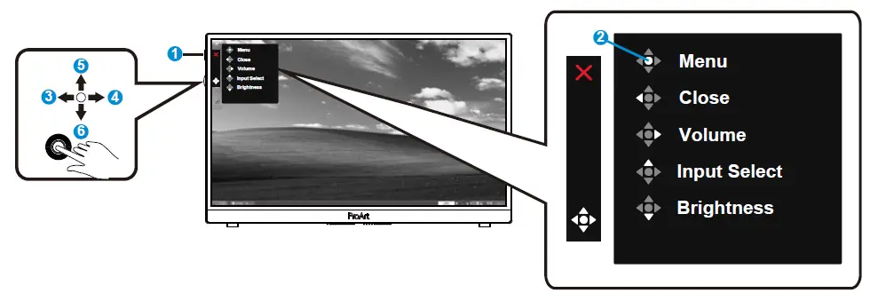 ASUS PA148CTV Series ProArt LCD Monitor fig 4