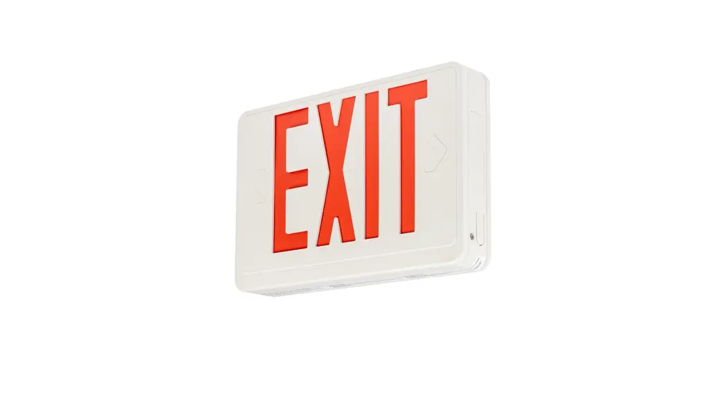 Super Bright Leds Xs2-r Led Exit Sign User Manual