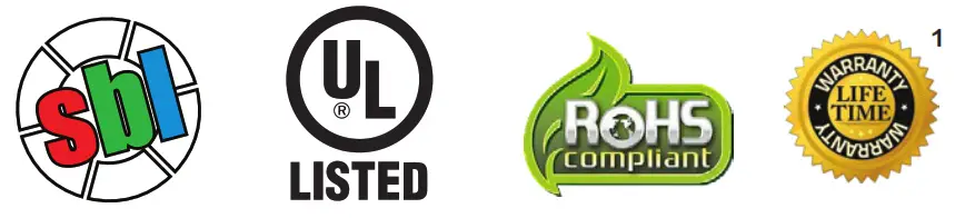 SUPER BRIGHT LEDS XS2 R LED Exit Sign - battery.