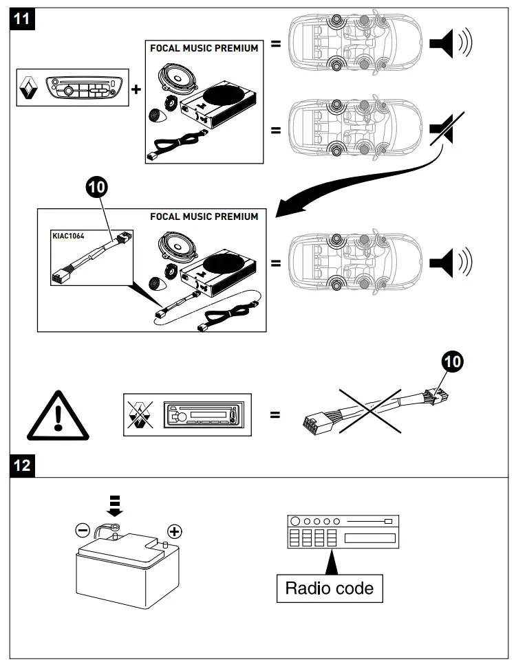 IFR A165-4 1 Plug&Play Focal Music Premium - figure 14