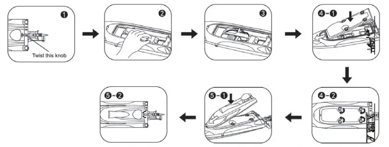 HONGXUNJIE 806B Manual for Toy Remote Control Boat fig 4