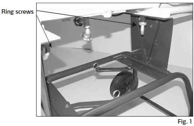 STORCH DMS 25 PRO Flow Mixer Machine - Adjusting the storage tank height 1