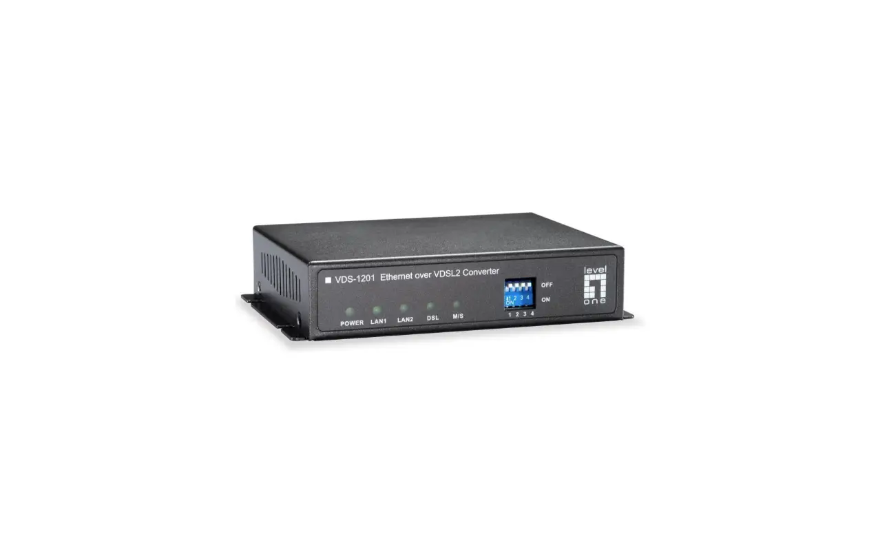 Levelone Vds-1201 Ethernet Over Vdsl2 Converter Installation Guide