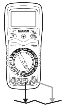 EXTECH Digital Multimeter-CONTINUITY CHECK