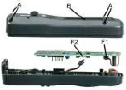 EXTECH Digital Multimeter-REPLACING THE FUSES