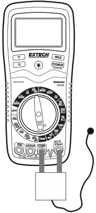 EXTECH Digital Multimeter-TEMPERATURE MEASUREMENTS
